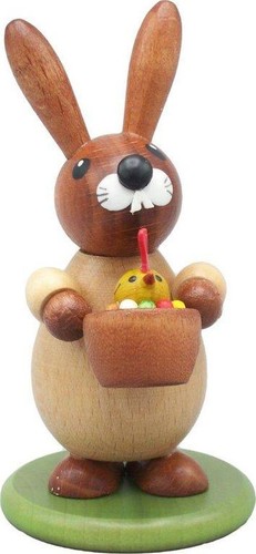 Osterhase auf sockel natur - sockel,