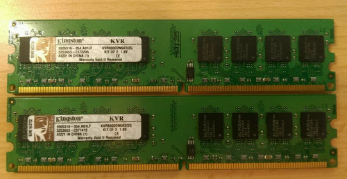 2gb kingston ddr2 ram - ddr2, pc2-6400