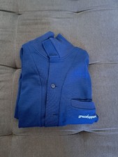 Coole Grasshoppers Old School Joggingjacke, Blau, Größe M Bis L bzw. 52 oder 7