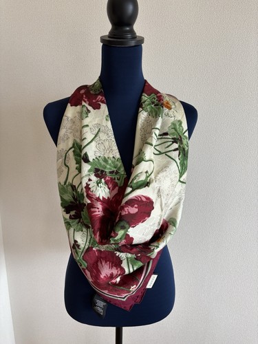 Gucci seidentuch floral poppy - seidentuch,
