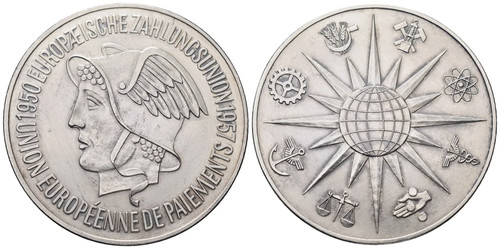 Silbermedaille brd - silbermedaille,
