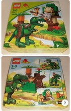 RAR!! Lego DUPLO 5597 GROßER T-REX Steinzeit mit Tarzan ohne Originalkartonn