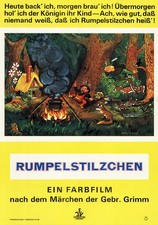 * * Rumpelstilzchen * * ORIGINAL Filmplakat - Märchen, Gebrüder GRIMM - DIN A 1