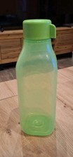Tupperware EcoEasy Trinkflasche Flasche 1,0 L Quader grün