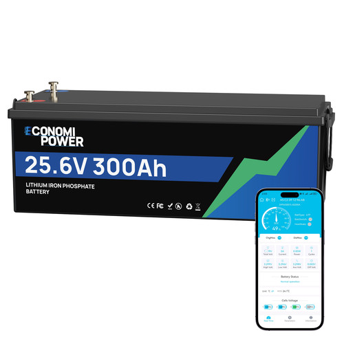24v 300ah lifepo4 batterie - 300ah,