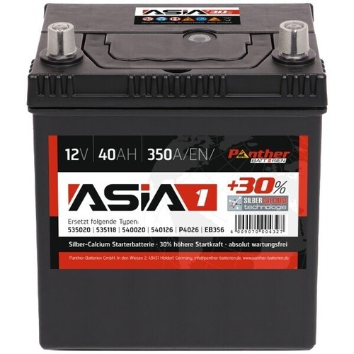 Starterbatterie panther asia - starterbatterie,