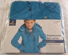 Jungen Regen Jacke / Allwetterjacke   146/152 blau TCM  NEU