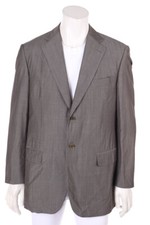 PAL ZILERI virgin wool blazer 56 taupe brown