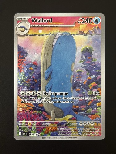 Pokémon tcg wailord 162 - tcg, 162/159