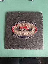 Abzeichen Feuerwehr, Schieferplatte, Lahnstein, 