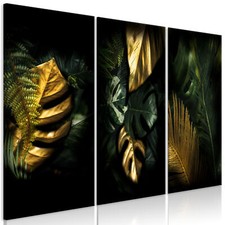 Monstera Pflanzen Modern VLIES LEINWAND DEKO BILDER XXL WANDBILD WOHNZIMMER