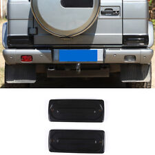 Schwarz Rücklicht Schutz Covers Surround für Mercedes G-Klass G55 G63 AMG 07-18