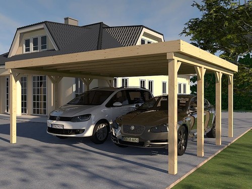Prikker carport flachdach - prikker,