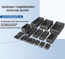 Barren Gießform aus Graphit