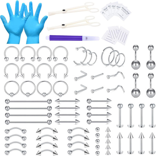 Willten 100pcs piercing - 100pcs, kits