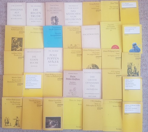 Reclam sammlung hefte - sammlung, 69