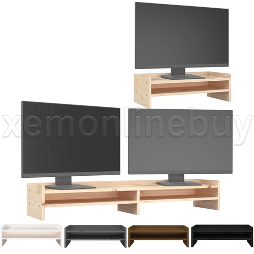 Monitorständer massivholz - monitorständer,