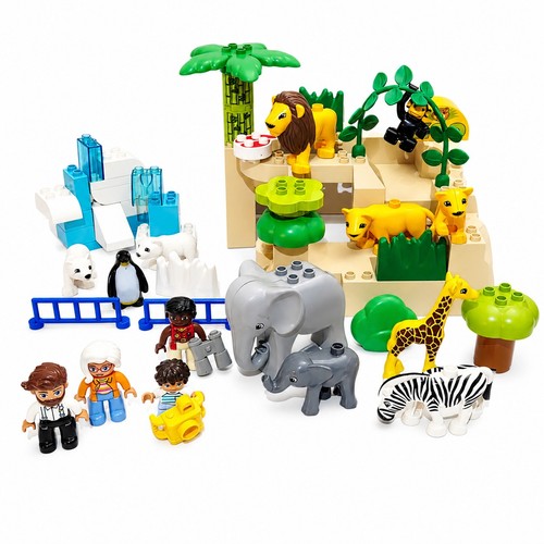 Lego duplo zoo - lego, habitat