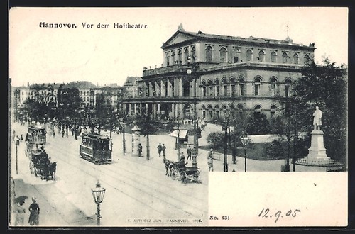 Ansichtskarte hannover - ansichtskarte,
