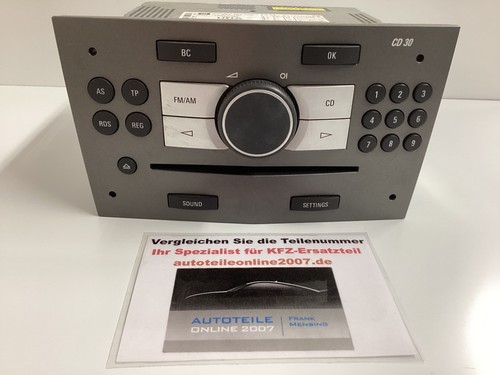 Opel astra radio autoradio - h,