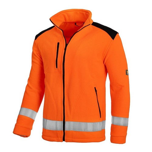 Fleece warnjacke - fleece,
