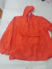 Esprit Regenjacke 170 / 176 orange faltbar Tasche UNGETRAGEN