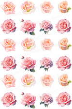 Blumen essbar Muffin