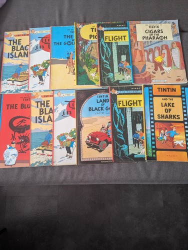 Tintin comicbooks - comicbooks, 12
