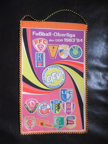 Wimpel ddr fussball oberliga - fussball,