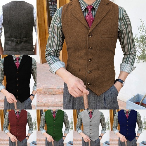 Herren anzug tweed weste - anzug,