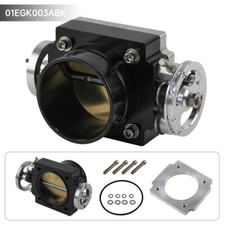 Universal 80mm Drosselklappengehäuse CNC Ansaugkrümmer High Flow Aluminium