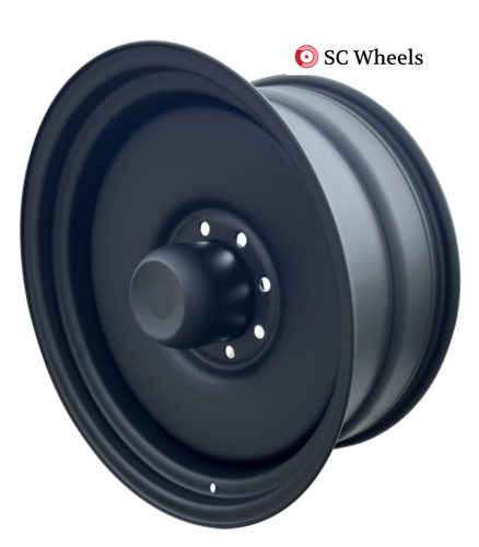 Rat rod mattschwarz 20x8 - rod,