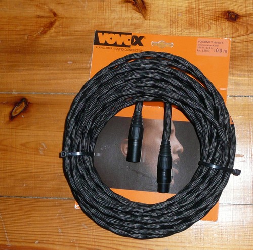 Vovox xlr kabel - s, 2x