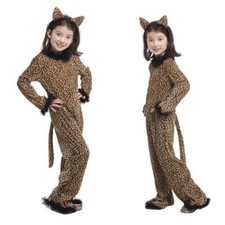 Wilde katze leopard jumpsuit - wilde,