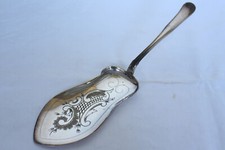 SCHÖNER ALTER TORTENHEBER AUS DÄNEMARK VON 1898 VERSILBERT!!! #11077