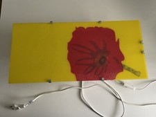 IKEA GYLLEN Mohnblume Lampe  90er