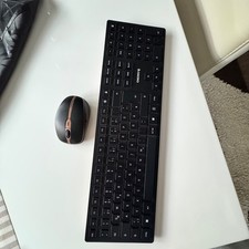 CHERRY DW 9100 SLIM Tastatur- & Maus-Set - Schwarz (JD-9100DE-2)