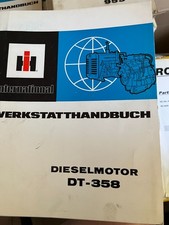 Werkstatthandbuch IHC International  Dieselmotor D-358