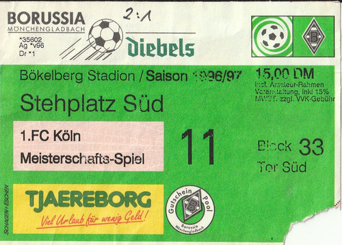 Ticket borussia - ticket,