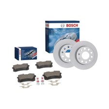 Bosch Bremsensatz Hinten 255 mm für VW CADDY III MPV (2KB, 2KJ, 2CB, 2CJ) Auto