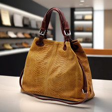 Bella&Quinny Damen Handtasche SAVONA, italienisches Handwerk, echtes Leder