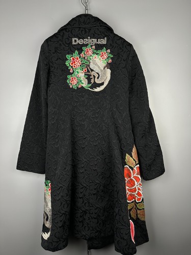 Desigual mantel bestickt - mantel,
