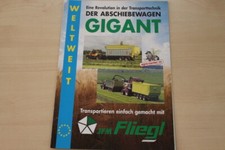 158308) JFM Fliegl Abschiebewagen Gigant Prospekt 200?