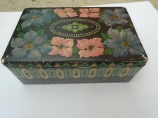 34699 Blechdose Jugendstil  tin Art Nouveau Wiener Werkstätten ? 19x15x7cm