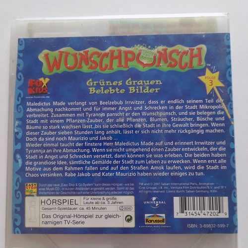 Wunschpunsch hörspiel cd - "wunschpunsch",