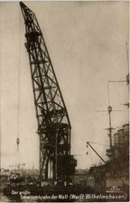 Wilhelmshaven - Schwimmkran