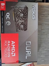 ASUS Dual AMD Radeon RX 7600 EVO OC Edition 8GB GDDR6 Gaming Grafikkarte