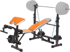Hantelbank mit Curlpult, und