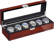 Uhrenbox 6 Uhren Aus Holz Für