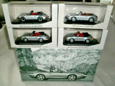4x Porsche 911 Cabrio, WAP 020, Set 02 Minichamps/Schuco 1:43, OVP # 343